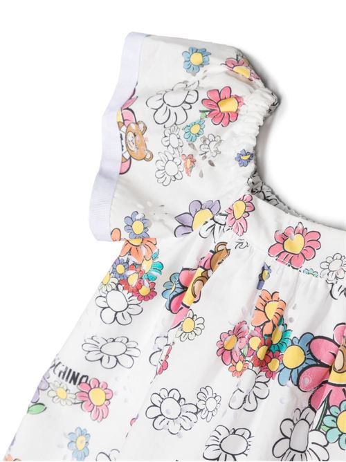 Abito bambina stampa floreale MOSCHINO BABY | MAV094S0Q0884328